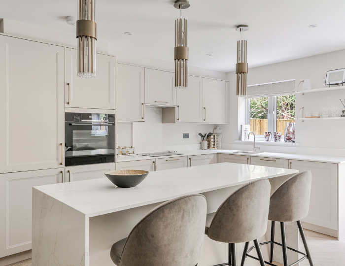 Image of the interior of one of The Waldrons’ new homes for sale in Felbridge, Surrey, from Bruckland Developments.