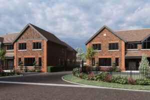 CGI of new houses for sale in Buckinghamshire: Mill Farm