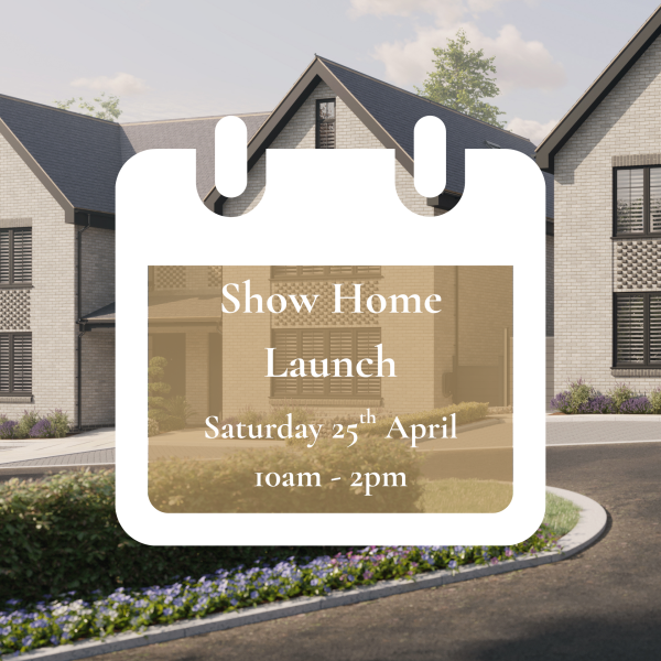 Houses for Sale in Radlett Herts: Ivy Grove Launch - CGI of front of houses